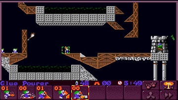 Lemmings 2 The Tribes - Medieval 4 - ( Amiga )