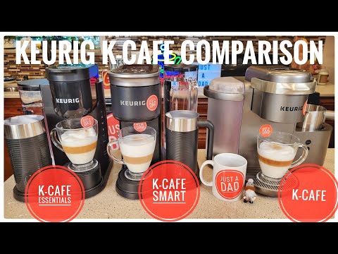 Keurig K-Cafe SMART Coffee, Latte, Cappuccino Maker Comparison All 3 K-Cafe Machines