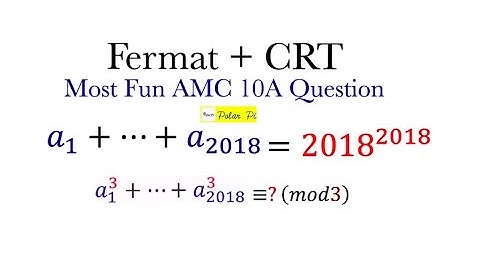 The Hardest/Most Fun AMC 10A Problem (2018 AMC 10A Problem 16)