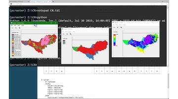 Combine & reclassify rasters with PCRaster in Python