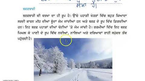 Class 3 PSEB ਮੇਰੀ ਦੁਨੀਆ (ਵਾਤਾਵਰਨ ਸਿੱਖਿਆ) - ਪਾਣੀ ਦੇ ਸ੍ਰੋਤ (Lesson- 14) (Part 1)