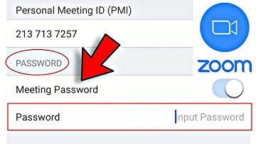 How To Change Zoom Meeting Password | Zoom Meeting Password Kaise Change Kare