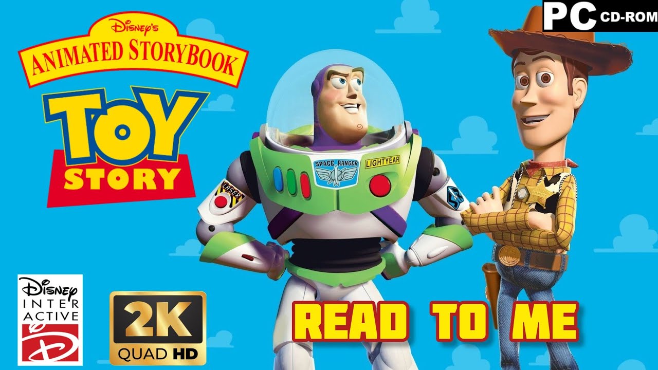 Анимированная книга-сказка от Disney: История игрушек (1996) - Читайте мне [2K60fps]