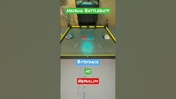 Biteforce vs Nephilim  🔥Knockin Em Down🔥  #hexbugbattlebots #hexbugvideos #battlebots #channel