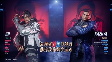 TEKKEN 8 Closed Network Test All 16 Characters Select Animations