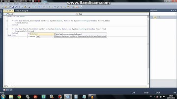 Visual Basic 2010-Simple Progress Bar
