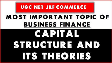 CAPITAL STRUCTURE & IT
