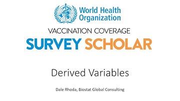 Module A3 - Derived Indicator Variables