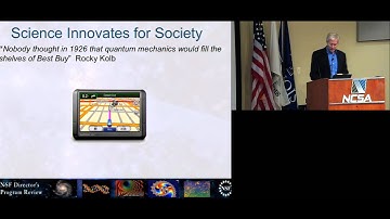 Basic Sciences as Building Blocks for Innovation -- Ed Seidel