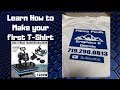 Learn how to make a T-Shirt with heat press and HTV vinyl! Season 1 Episode 5