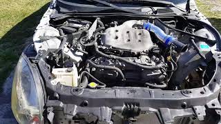 2005 Infiniti G35 Heater coolant bleeder