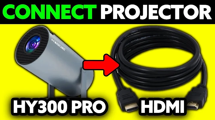 How To Connect HY300 Projector to HDMI (2025) - Step by Step