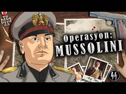 Dünyayı Sarsan Kurtarma Harekatı || 1943 Operasyon Mussolini || DFT Tarih