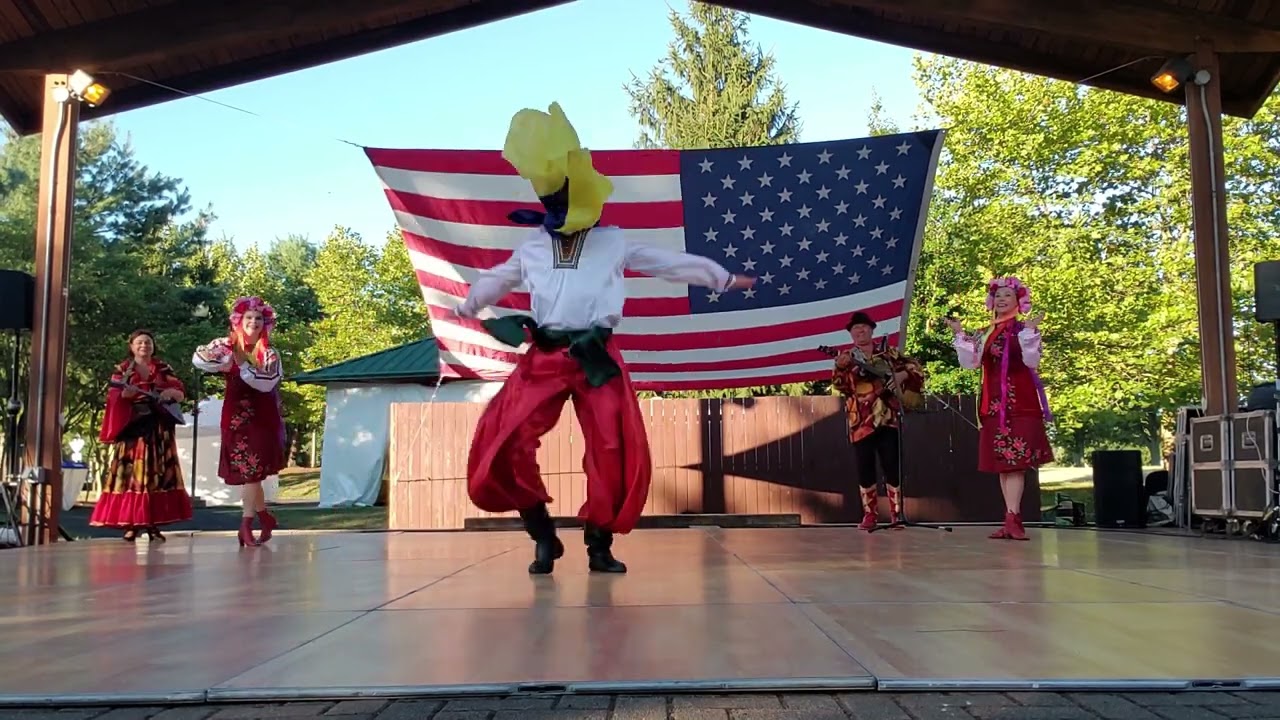 Hopak Гопак performance at Burlington County Amphitheater in