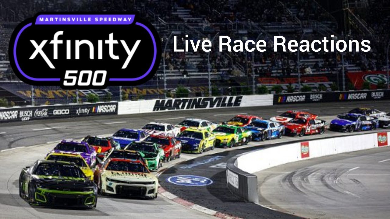 Xfinity 500 Live Race Reactions