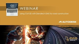 Using Civil 3D with Devotech iDAS for road construction