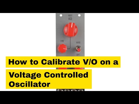 VCO V/O Volt Per Octave Calibration Guide