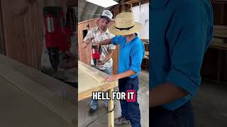 Amish dude discovers barn raising technology -Pete Yoder #amish #amishculture #comedy