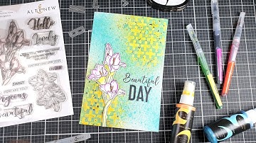 Create an Easy Mixed Media Art Journal Page - Beginner-Friendly Tutorial!