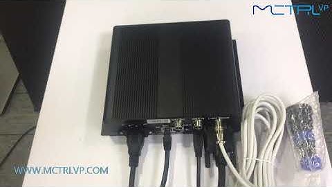 MCTRL300 AND LIGTH SENSOR realizes LED display brightness automatic adjustment connection