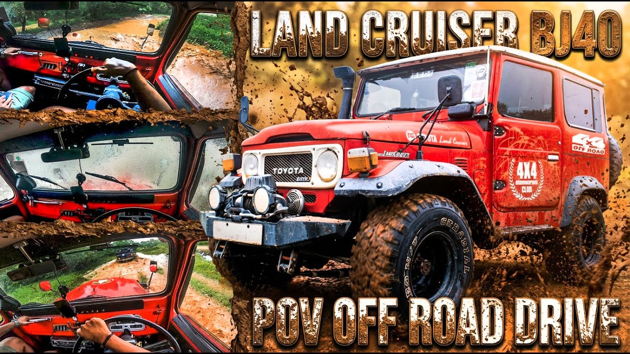 Toyota Land Cruiser 1979 BJ40 | Off Road POV Drive
