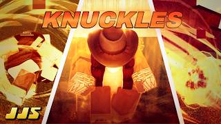 Checking Out The COOLEST Knuckles Moveset! [JJS Custom Moveset]