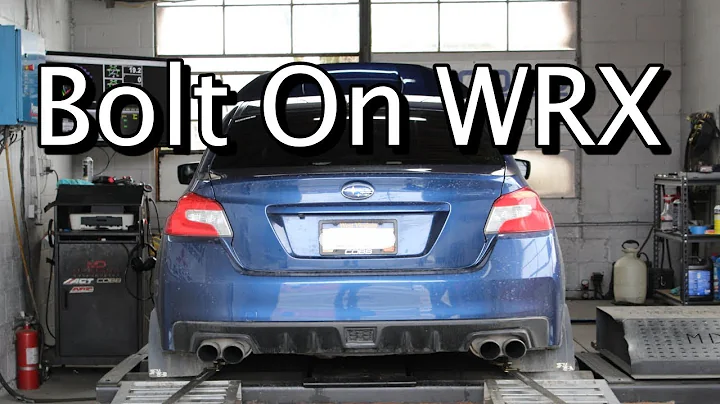 300WHP bolt on WRX dyno