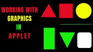 Working with graphics in java | Graphics | Java I Methods of Graphics Class @ApnaCollegeOfficial