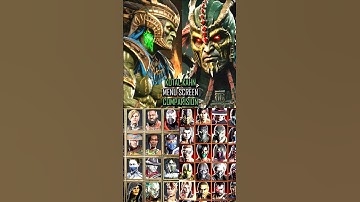 Kotal Kahn Character Selection in  MkX , Mk11 and Mk1 Khaos Reigns #mortalkombat1havik