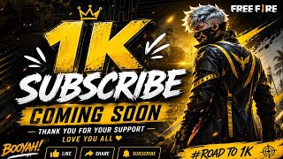 🛑1K SUBSCRIBE COOMING SOON 🔥🔥#Garenafreefire #Youtubelivefeeds #Shortfeedlive