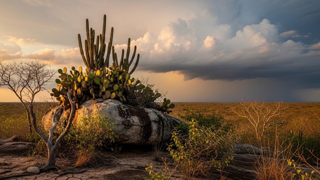 PARECE MILAGRE: O Que Acontece Nas Primeiras 72h De CHUVA Na CAATINGA?