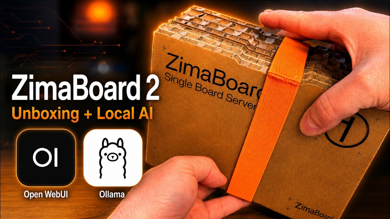 ZimaBoard 2 Unboxing and Local AI Setup with OpenUI - YouTube