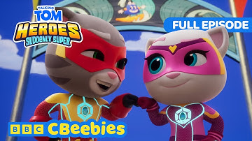 Trouble in Peak City 🙀🏙️ | FULL EPISODE | Talking Tom Heroes: Suddenly Super | CBeebies