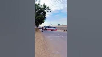 "CAN YOU DRIVE LIKE THIS"😱#ytshorts#ytshort#shortsfeed#shorts#tranding#trendingshorts #msrtc#bus#new