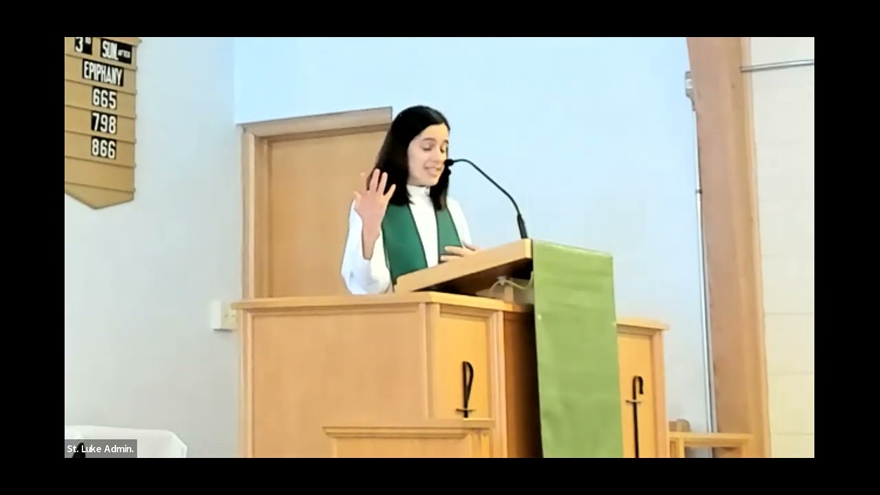 Gospel and Sermon for January 22, 2023.