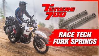 How To Install Race Tech Fork Springs on a Yamaha Ténéré 700
