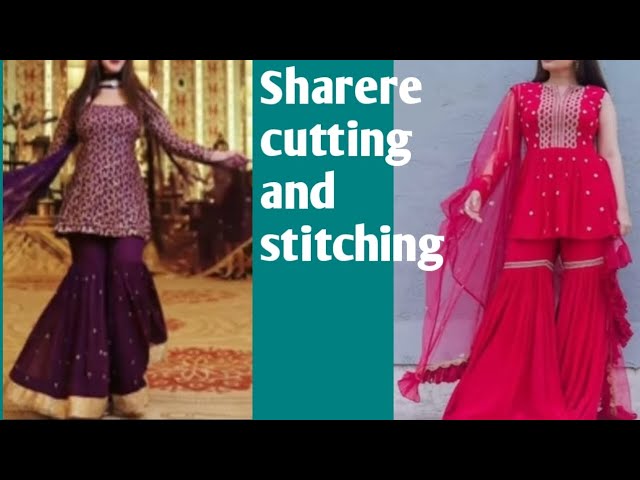 Sharara Suits with long kameez: इस ईद पर ट्राई करें शरारा सूट, त्योहार पर  दिखें सबसे हटकर