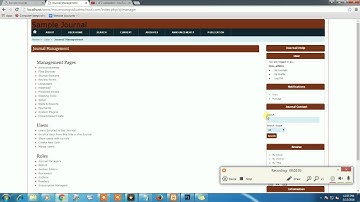 How to Setup: Journal Manager (Enroll User)  ojs user