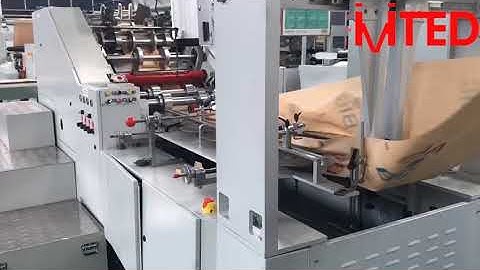 HIGH SPEED PAPER BAG MAKING MACHINE | पेपर बैग बनाने की मशीन |Contact Us