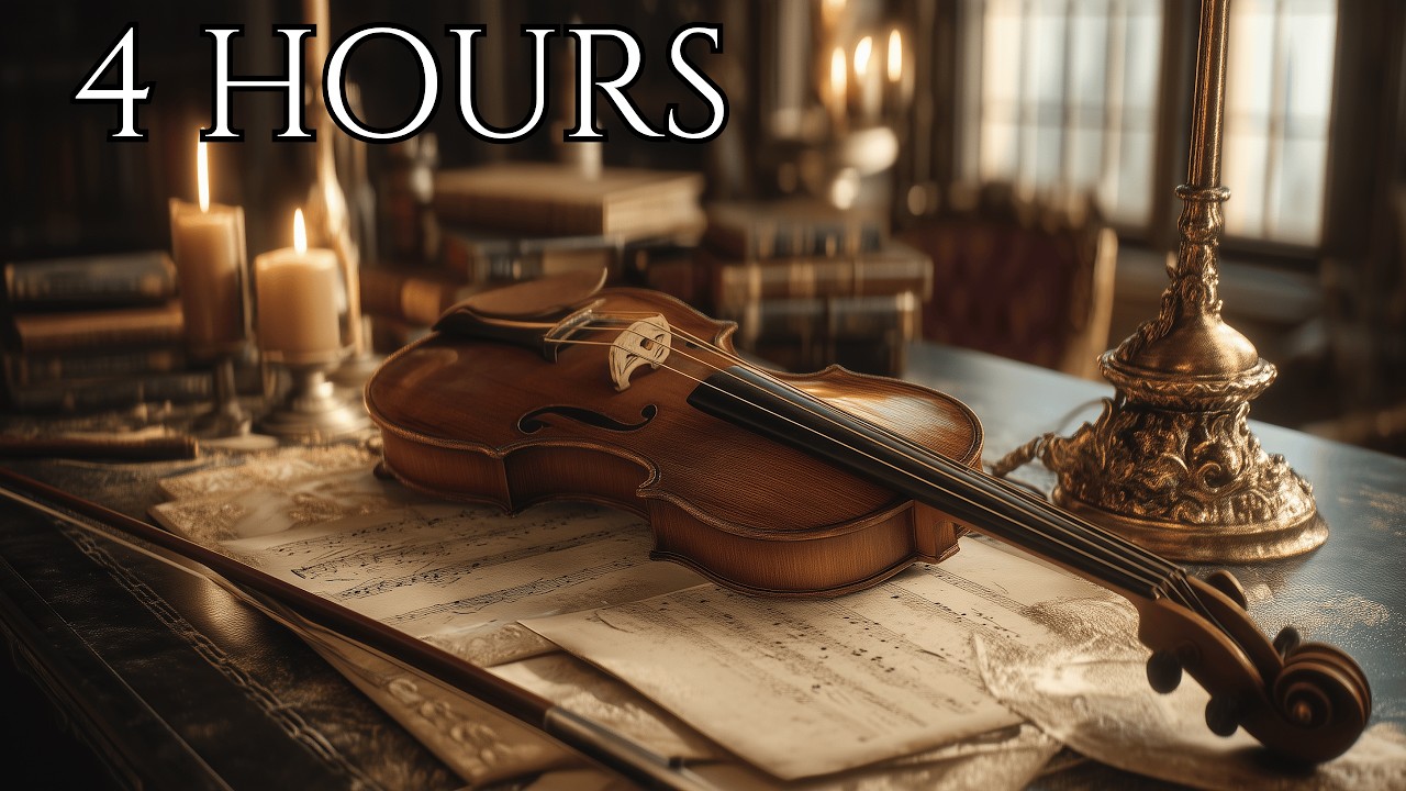 4 Hours of Baroque Strings for Deep Focus | Bach, Vivaldi, Handel