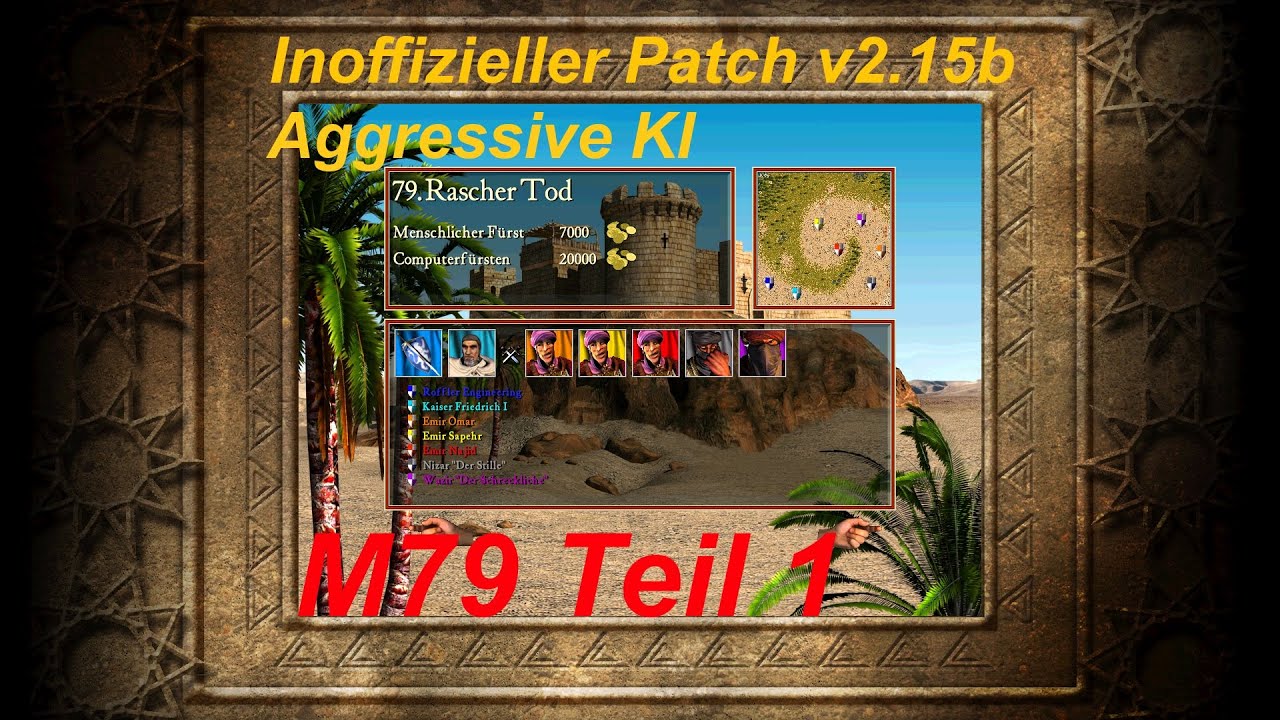 Stronghold Crusader HD M79: Rascher Tod - Teil 1 | Aggressive KI