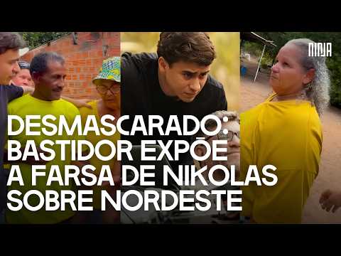 💣Viraliza bastidor do vídeo de Nikolas no Nordeste que mostra direção de cena: "Não mostra antena"💣