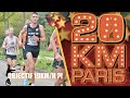 Mon premier 20km de paris  sub 1h04 