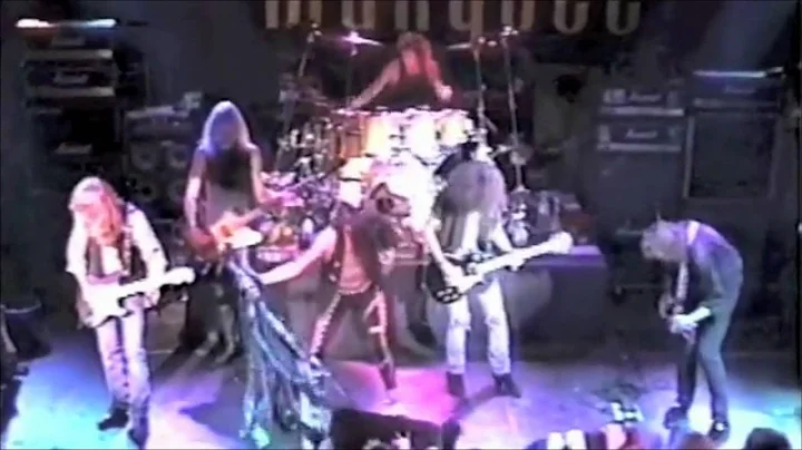 Aerosmith and Jimmy Page - Train Kept A Rollin live at the Marquee Club 1990