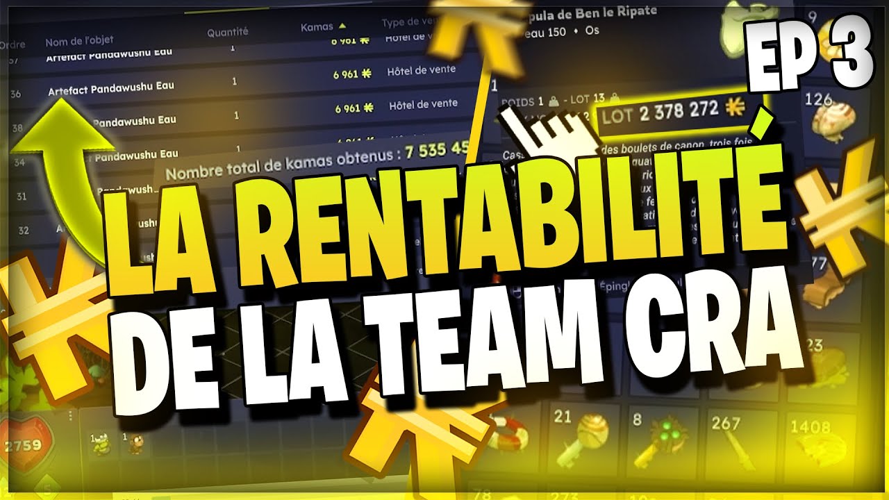 LA MEILLEUR TEAM FARM KAMAS ! EP 3 ! STUFF 175 AVEC UN MAX DE PP !