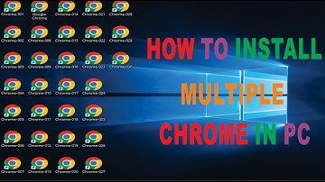 How to use/install multiple chrome browsers and multiple accounts on same time  Urdu/Hindi