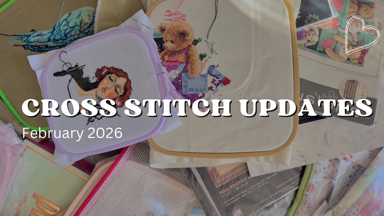 Flosstube #85 Cross Stitch updates! Mirabilia. Dimensions. RTO. 