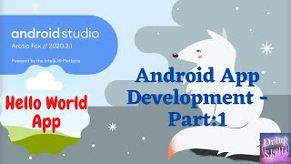 How to Create First App in Android Studio (Arctic Fox) Latest Version 2021 screenshot 3