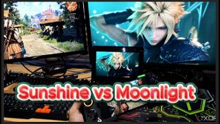 How can you play games remotely with Moonlight and Sunshine?
