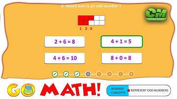 Go Math ! Represent Odd Number